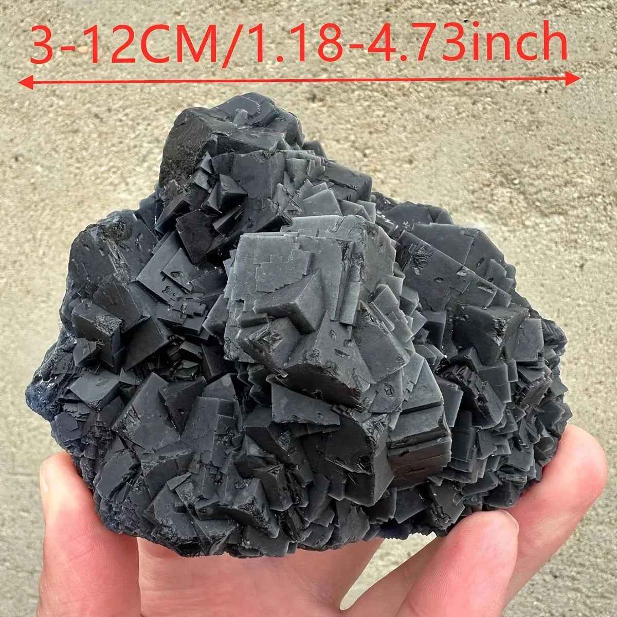 Wholesale Black Rose Fluorite Crystal Mineral|CrystalHola