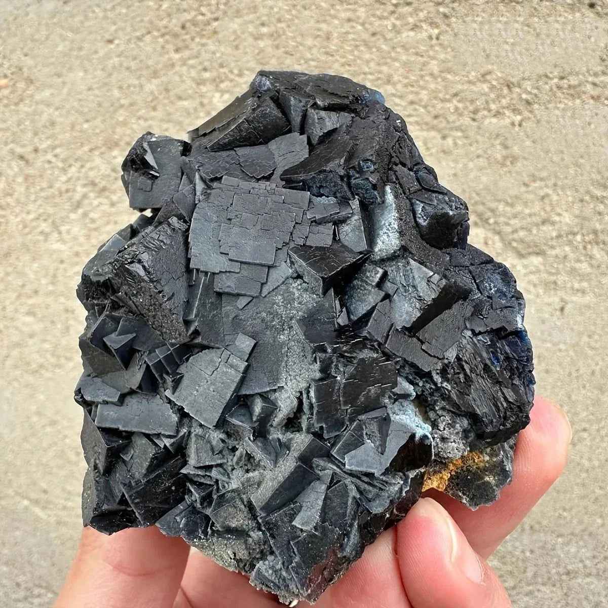 Wholesale Black Rose Fluorite Crystal Mineral|CrystalHola