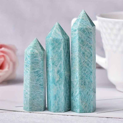 Wholesale Bulk Amazonite Tower  |CrystalHola