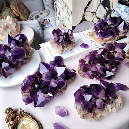 Wholesale Bulk Amethyst Cluster|CrystalHola Wholesale