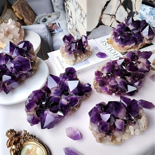 Wholesale Bulk Amethyst Cluster|CrystalHola Wholesale