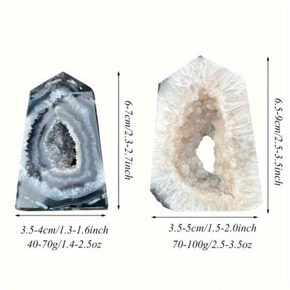WholesaleBulkBlackOnyxGeodeAgatePoint_5 - CrystalHola
