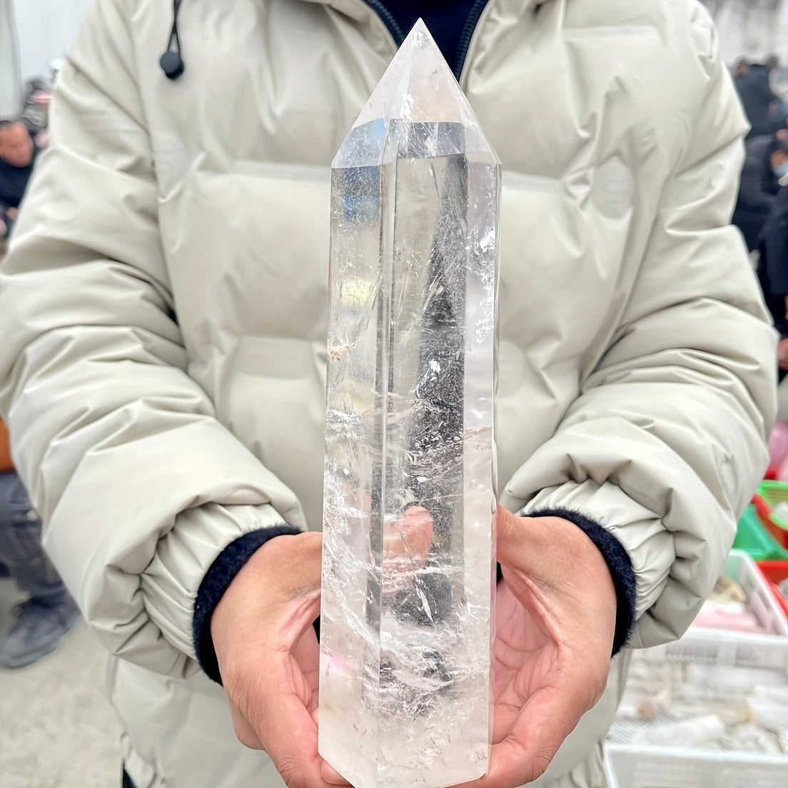 Wholesale Bulk Clear Quartz Tower|CrystalHola