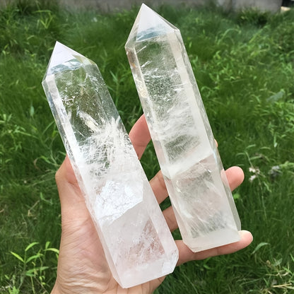 Wholesale Bulk Clear Quartz Tower|CrystalHola