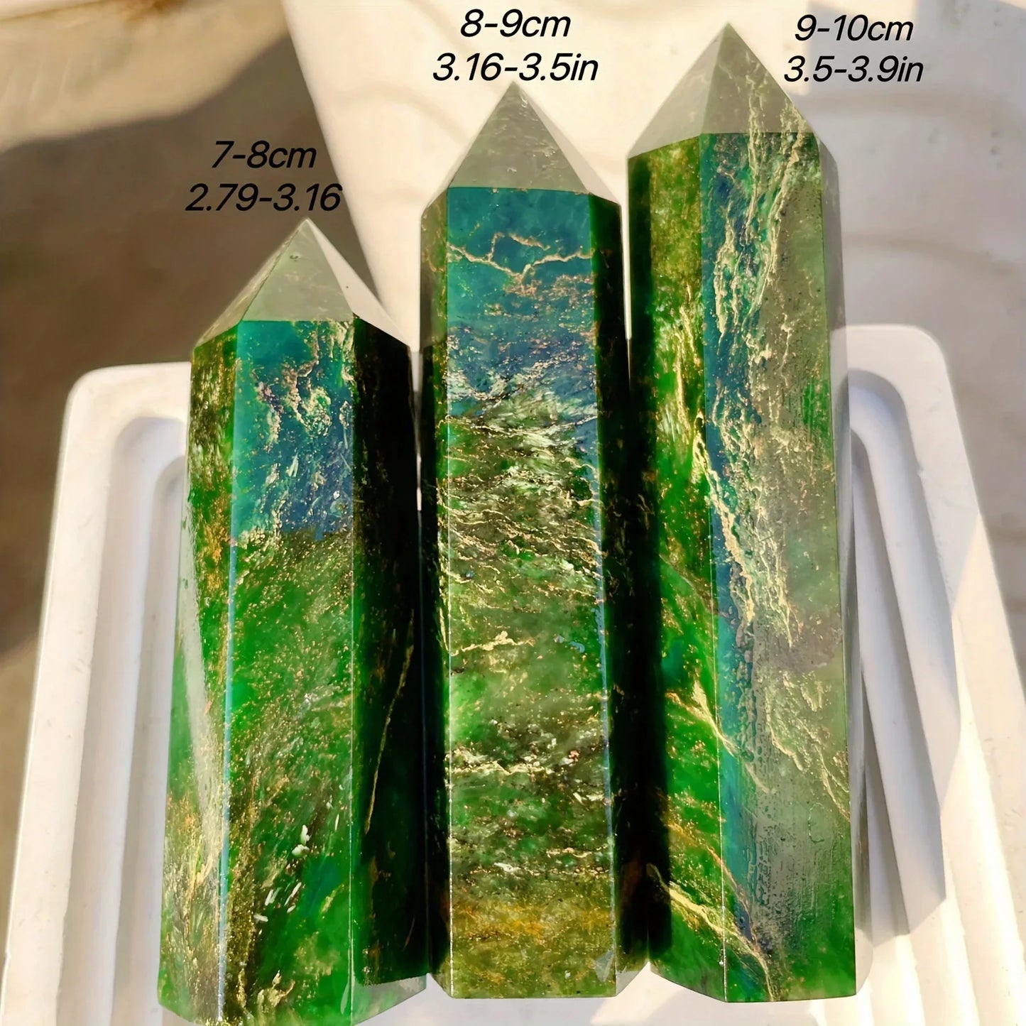 Wholesale Bulk Emerald Tower |CrystalHola - CrystalHola