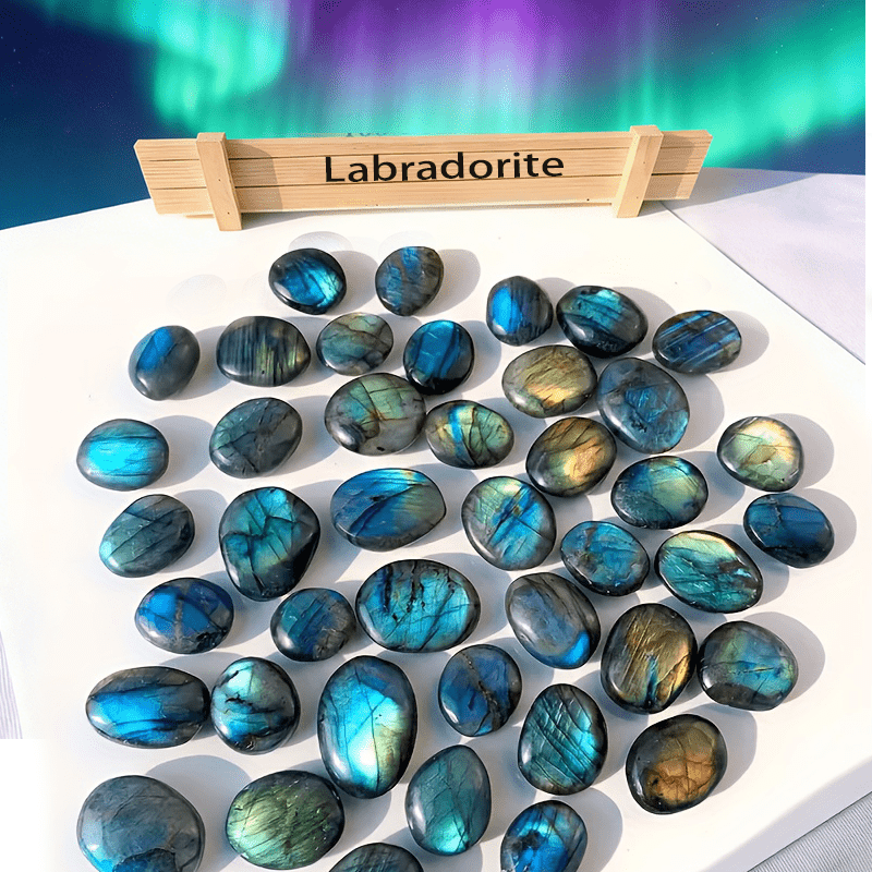 Wholesale Bulk Labradorite Palm Stone |CrystalHola