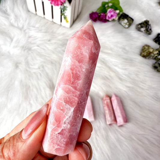 Wholesale Bulk Pink Opal Tower |CrystalHola