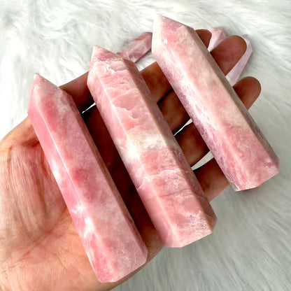 Wholesale Bulk Pink Opal Tower |CrystalHola