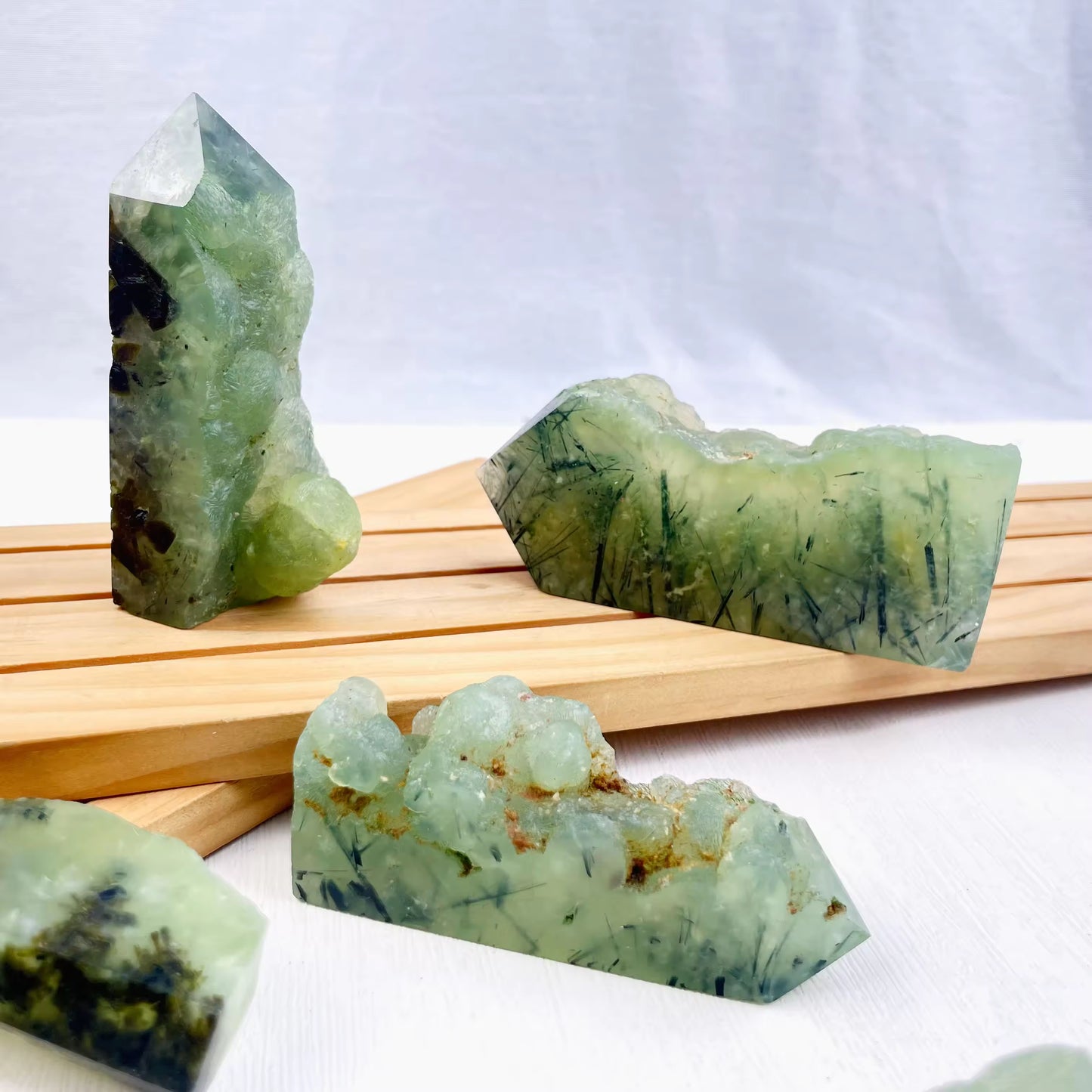 Wholesale Bulk Prehnite Mineral Tower |CrystalHola