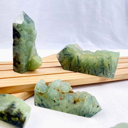Wholesale Bulk Prehnite Mineral Tower |CrystalHola