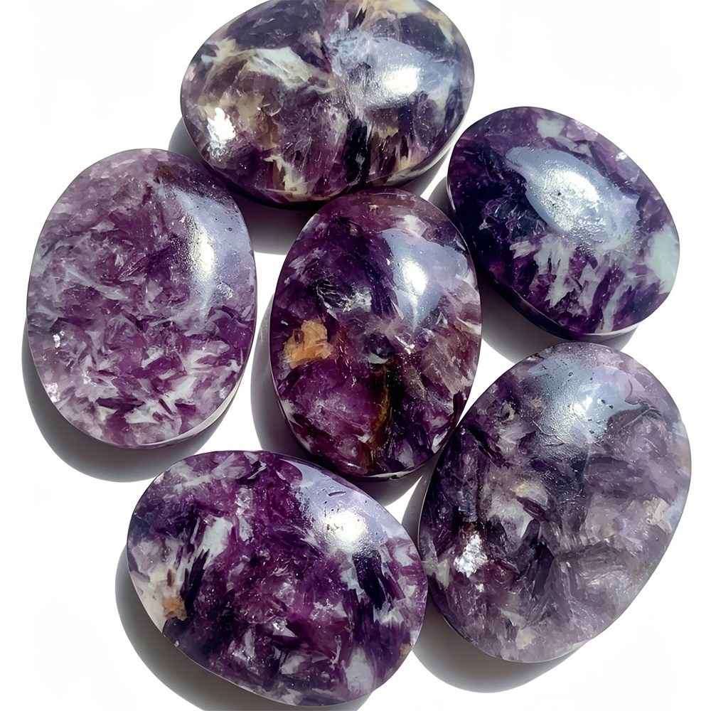 Wholesale BulkPurple MIca Palm Stone|CrystalHola