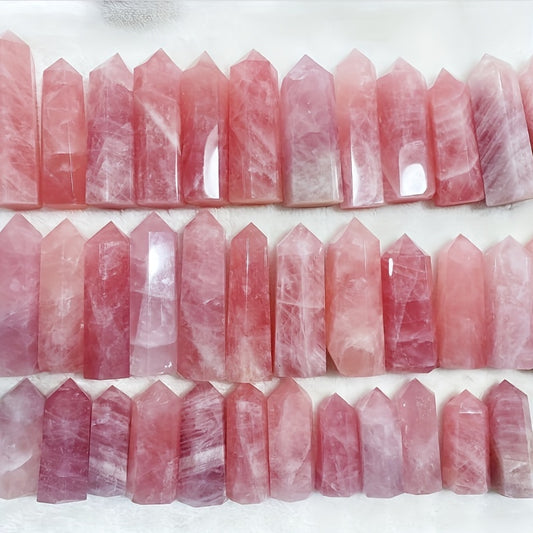 Wholesale Bulk Rose Quartz Tower|CrystalHola