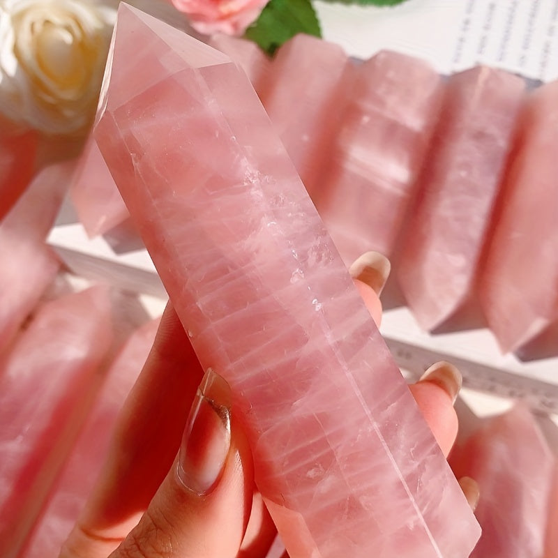 Wholesale Bulk Rose Quartz Tower|CrystalHola