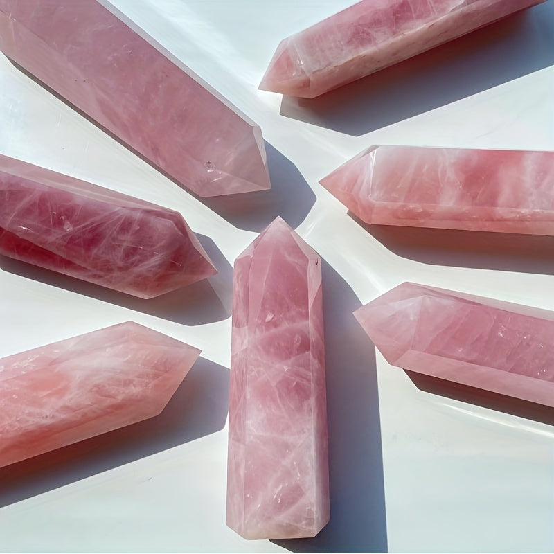 Wholesale Bulk Rose Quartz Tower|CrystalHola