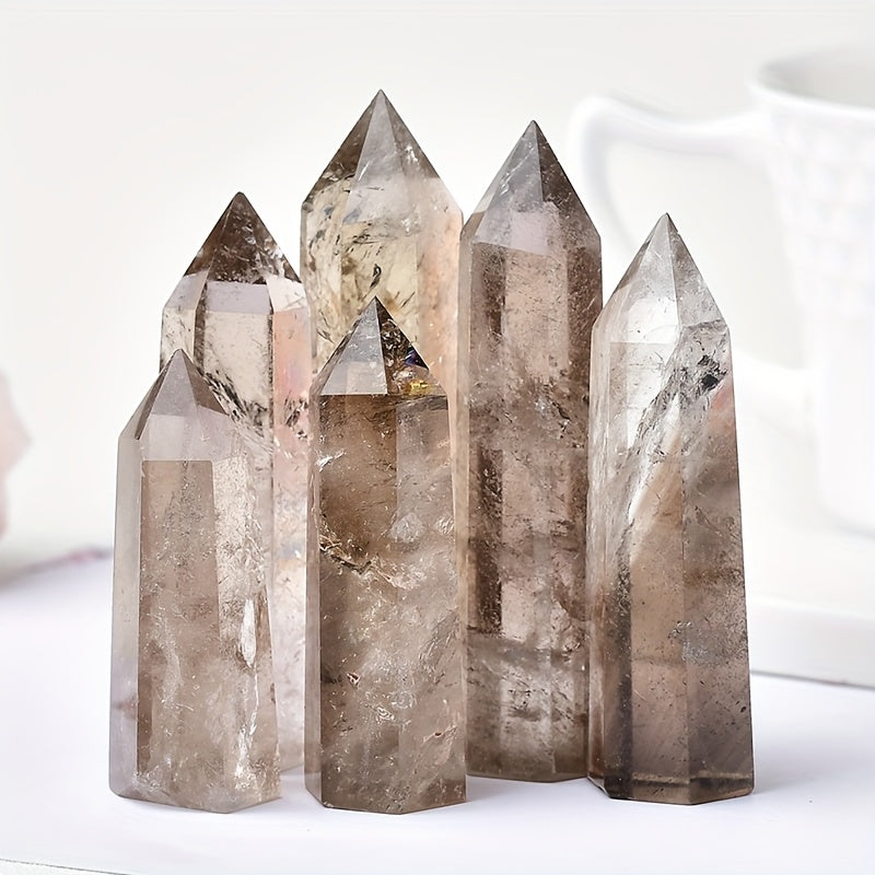 Wholesale Bulk Smoky Quartz Tower|CrystalHola