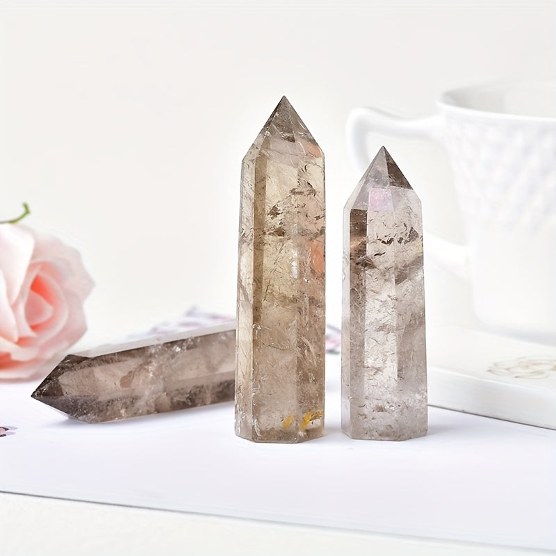 Wholesale Bulk Smoky Quartz Tower|CrystalHola