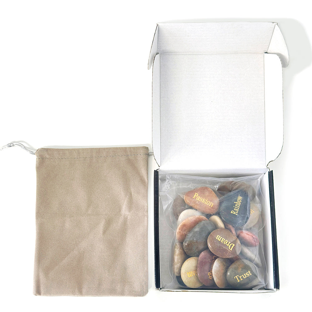 Wholesale Set Inspirational Stones for Engraving|CrystalHola