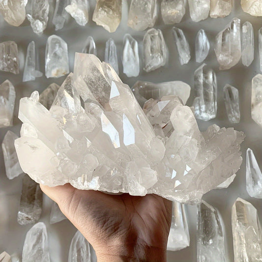 Wholesale Bulk Clear Quartz Cluster|CrystalHola