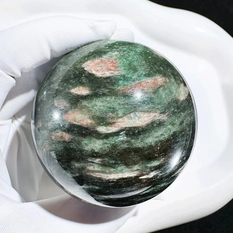 Wholesale Bulk Green Mica Sphere |CrystalHola - CrystalHola