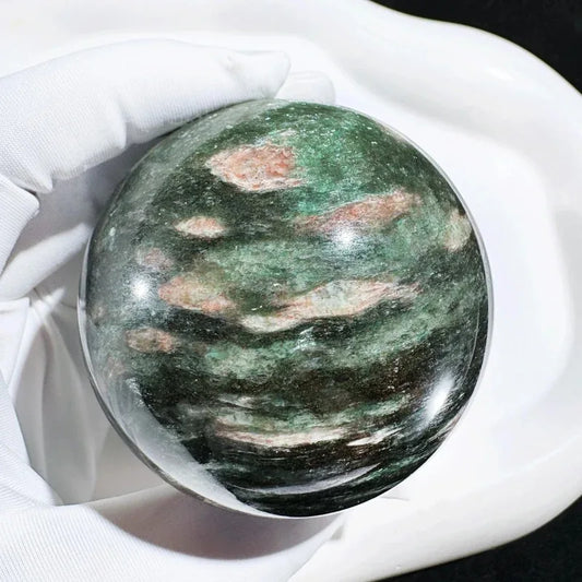 Wholesale Bulk Green Mica Sphere |CrystalHola - CrystalHola