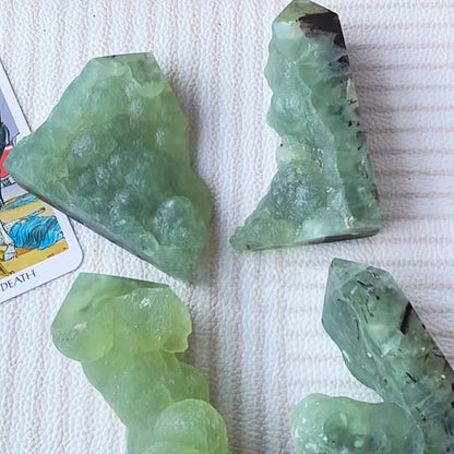 Wholesale Bulk Prehnite Mineral Tower |CrystalHola