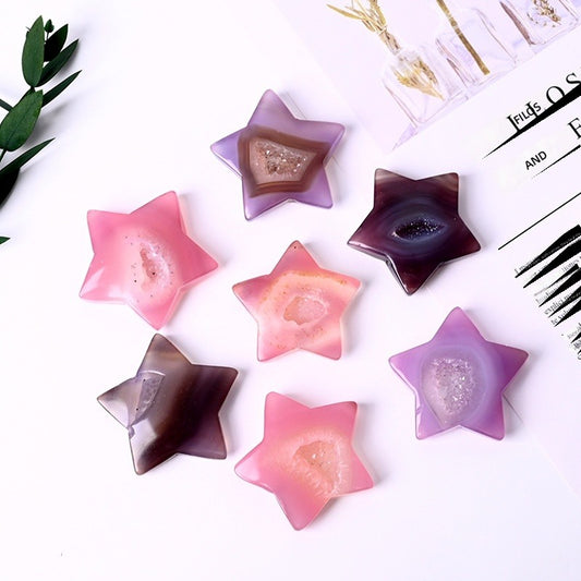 Agate Geode Star