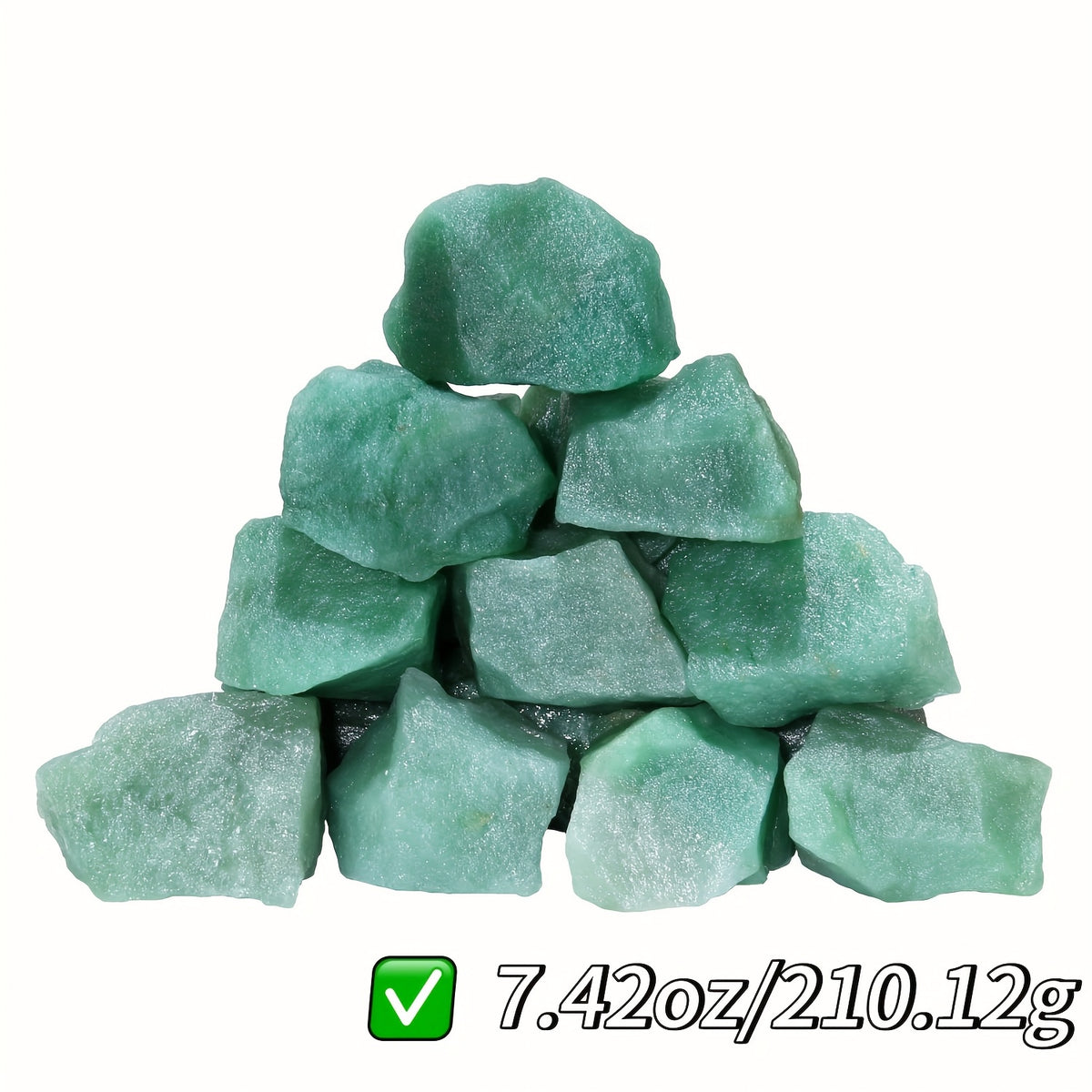 Green Aventurine Raw Stone for Decor and Gifts