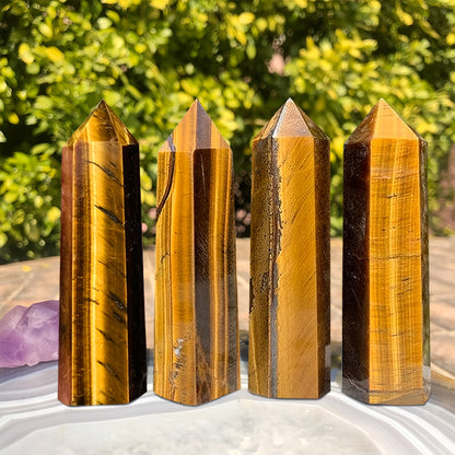 Tiger Eye Point for Decor
