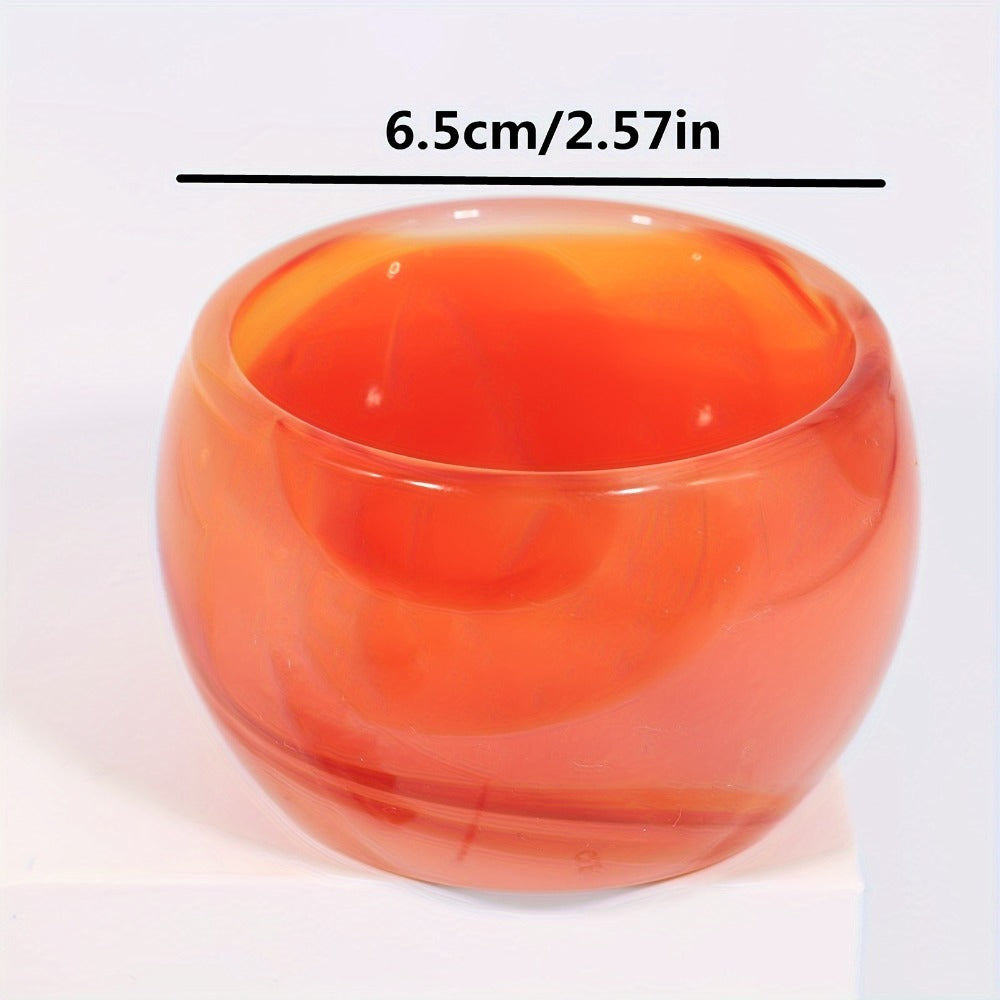 Natural Red Agate Crystal Bowl for Decor