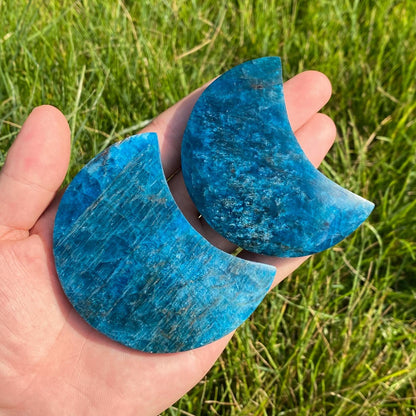 Blue Apatite Moon