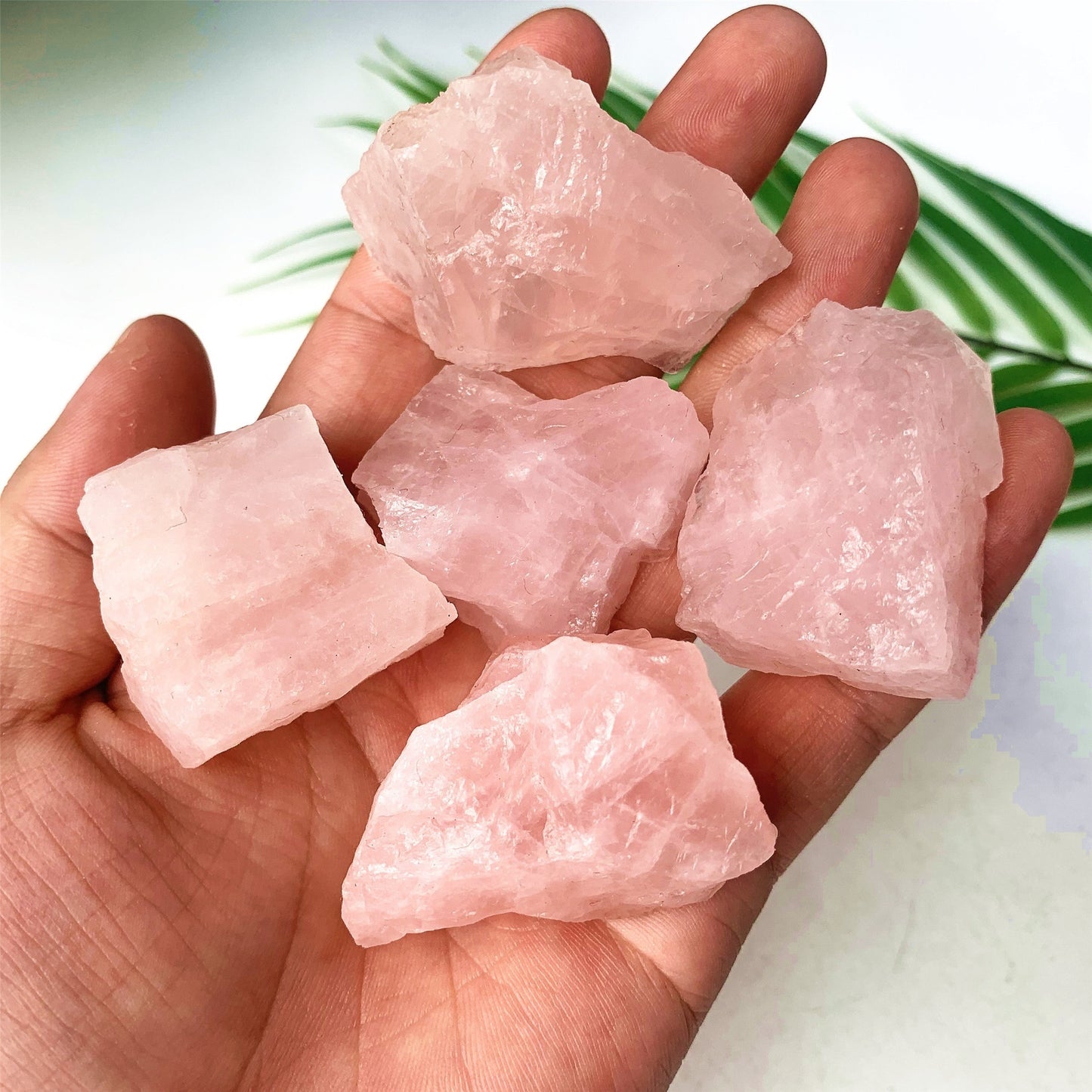 Natural Rose Quartz  Raw Stone