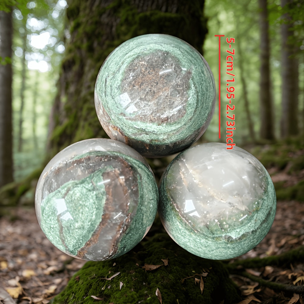 Green African Crystal Sphere