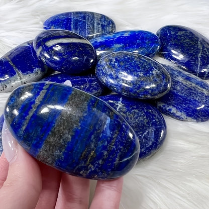 Lapis Lazuli Palm Stone