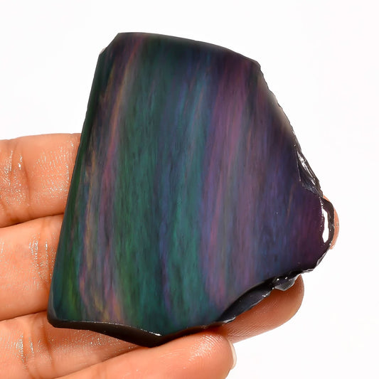 Rainbow Obsidian Slab