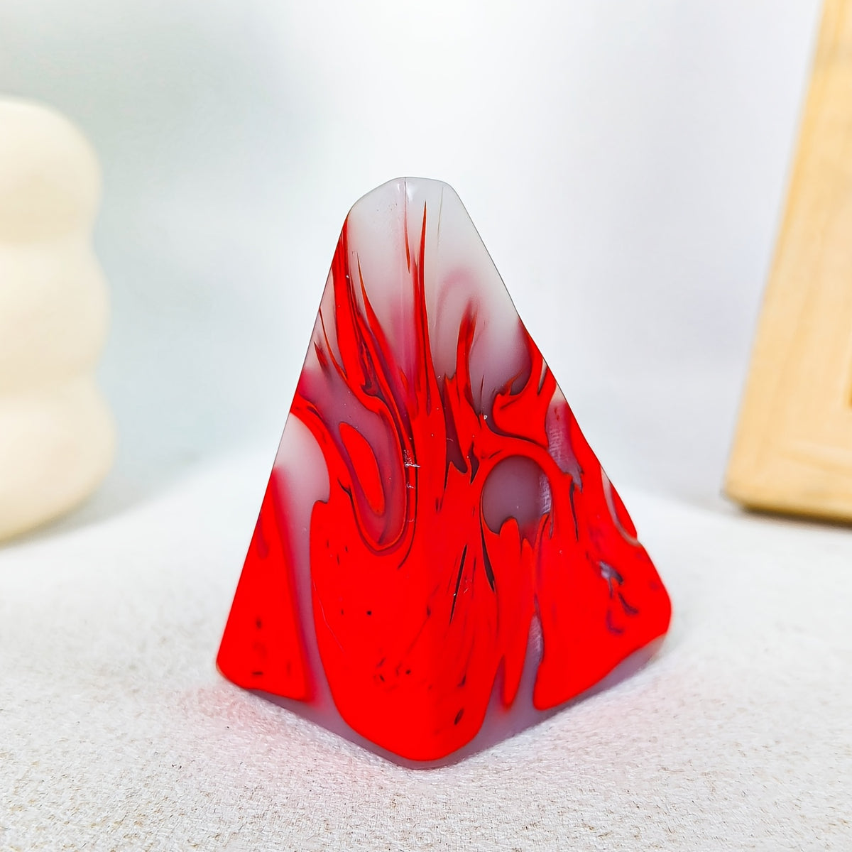 Flame Agate Freeform for Decor