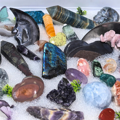 1-6LB Luxury Crystal Box-Christmas Crystal Set Gift