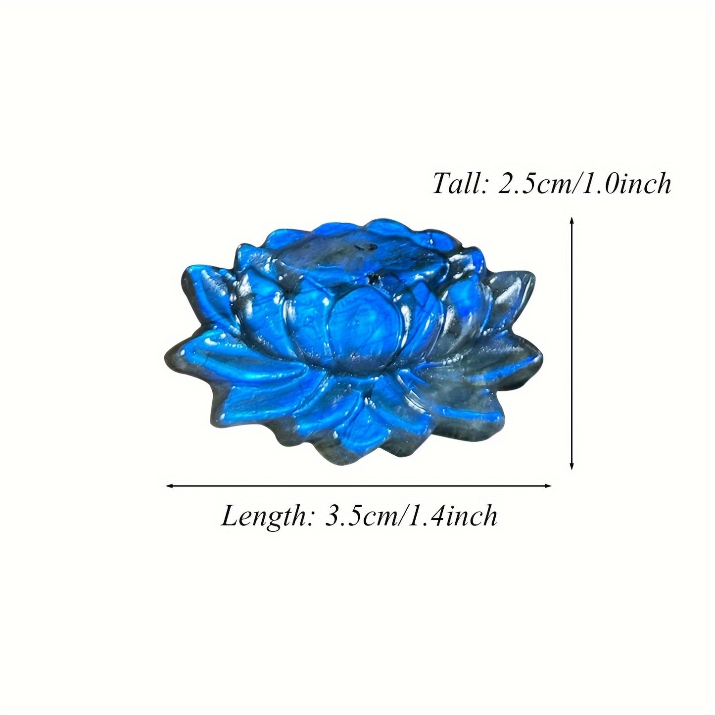 Natural Labradorite Lotus