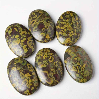 Ajooba Jasper Palm Stone|Wholesale CrystalHola