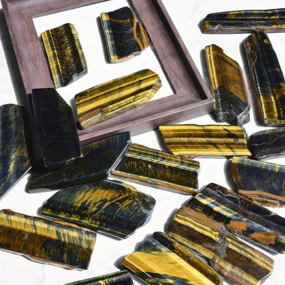 Tiger's Eye Stone Slice