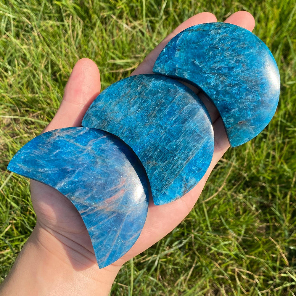 Blue Apatite Moon