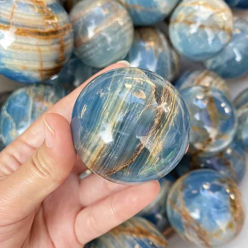 1.54-2.76in Blue Onyx Sphere|Wholesale CrystalHola