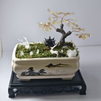 Workshop Reference: Feng Shui Crystal Money Tree Bonsai Arrangement