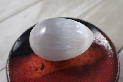 White Selenite Egg quote-onlyquote-only