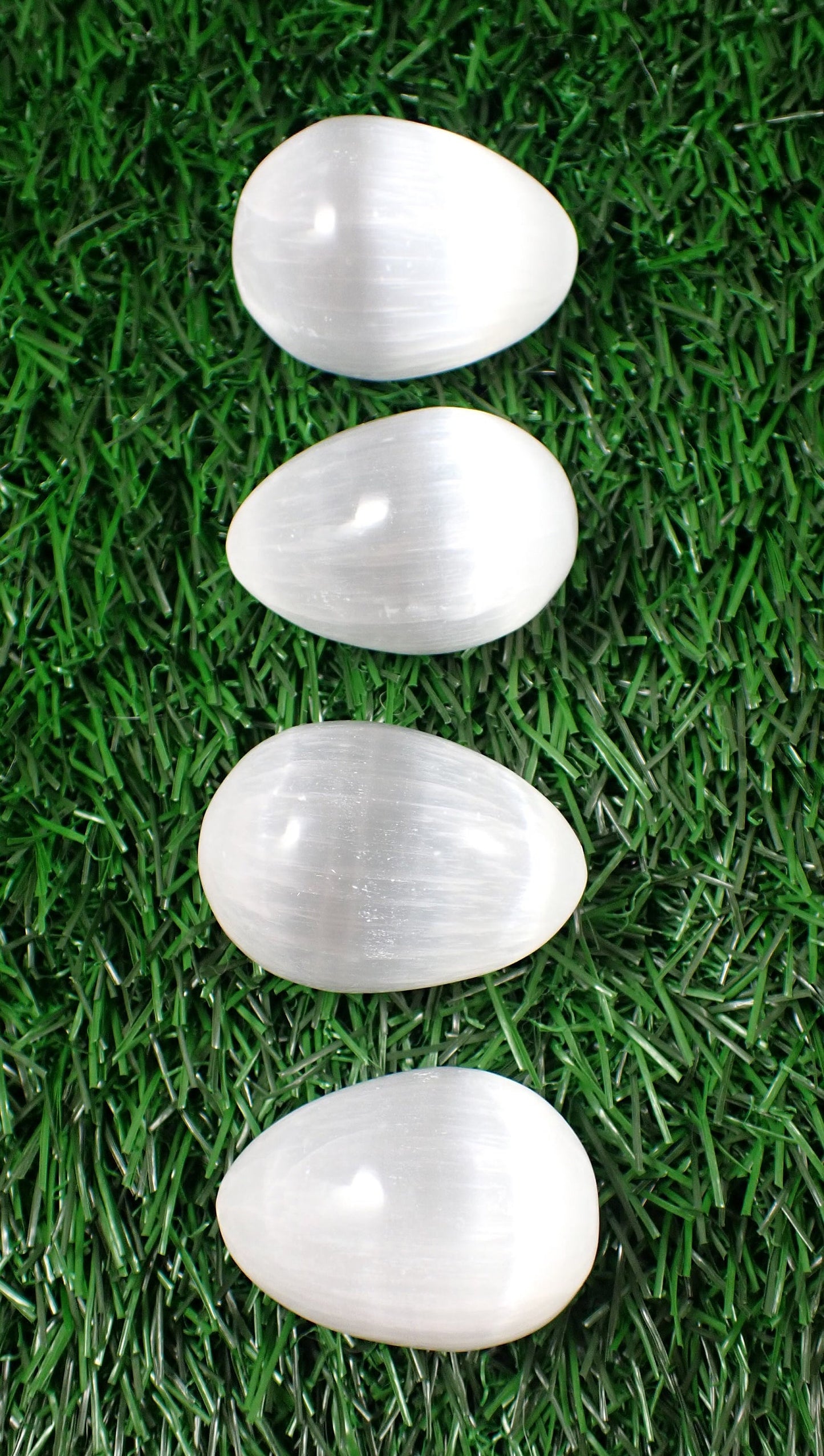 White Selenite Egg quote-onlyquote-only