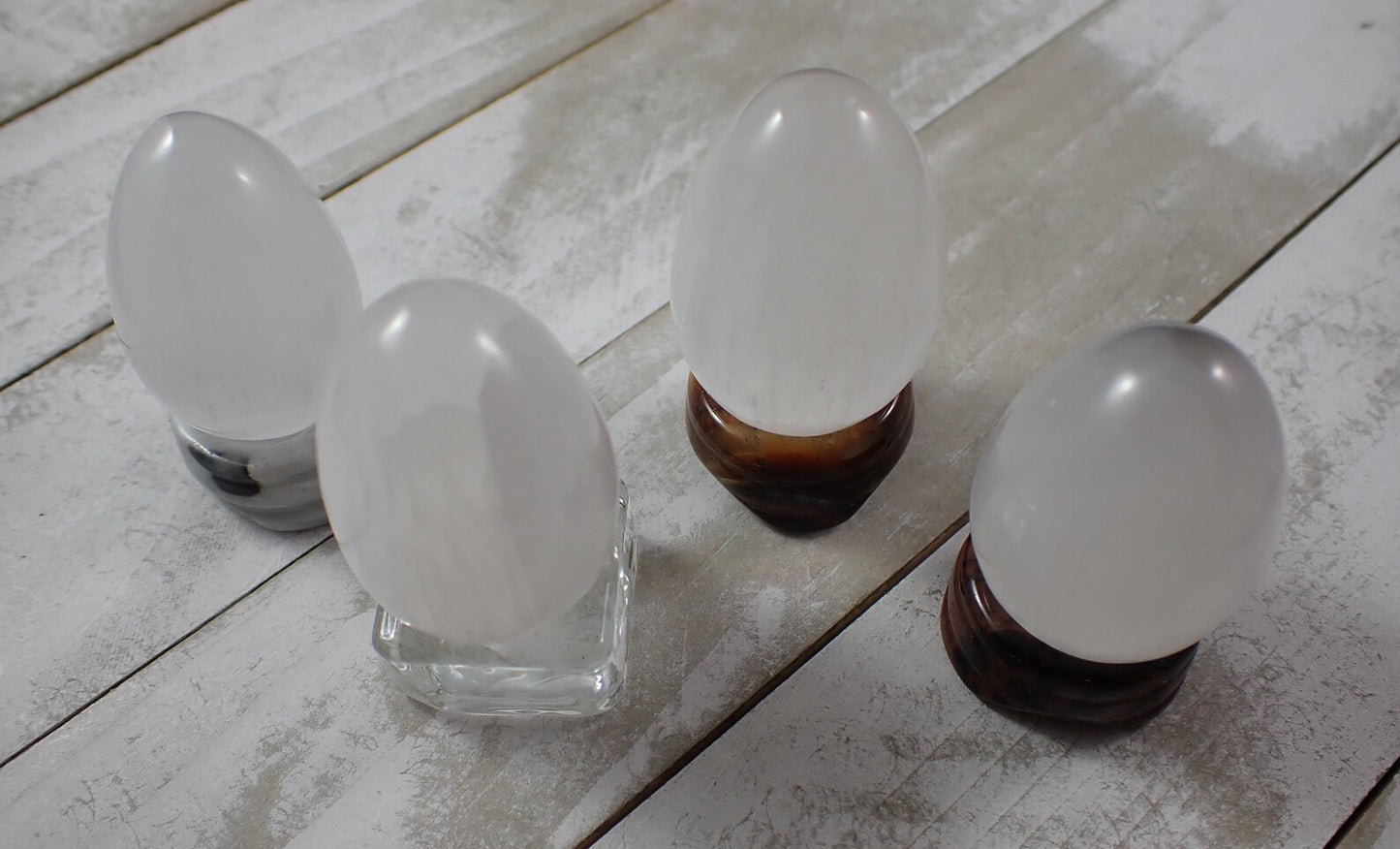 White Selenite Egg quote-onlyquote-only
