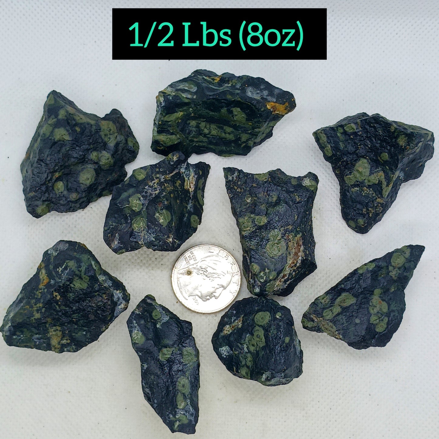 Raw Kambaba Jasper Stone quote-only