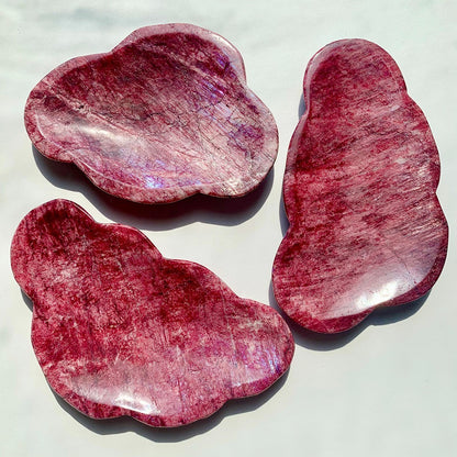 200-400g Red Moonstone Freeform Bowl|CrystalHola