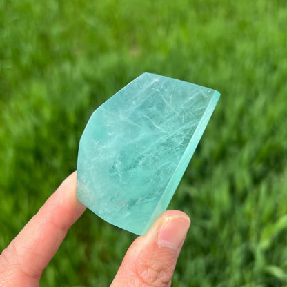 Green Fluorite Freeform for Healing